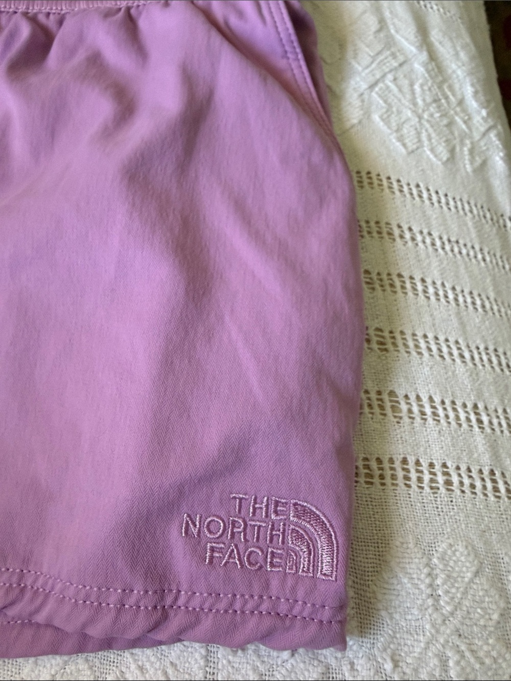 The North Face Lavender Athletic Shorts